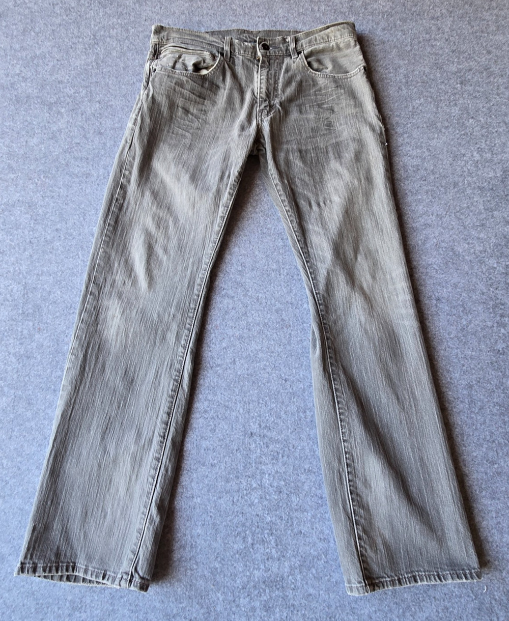 Levi’s Men's 599 Relaxed Fit Straight Leg Jeans Grey Wash 33x31